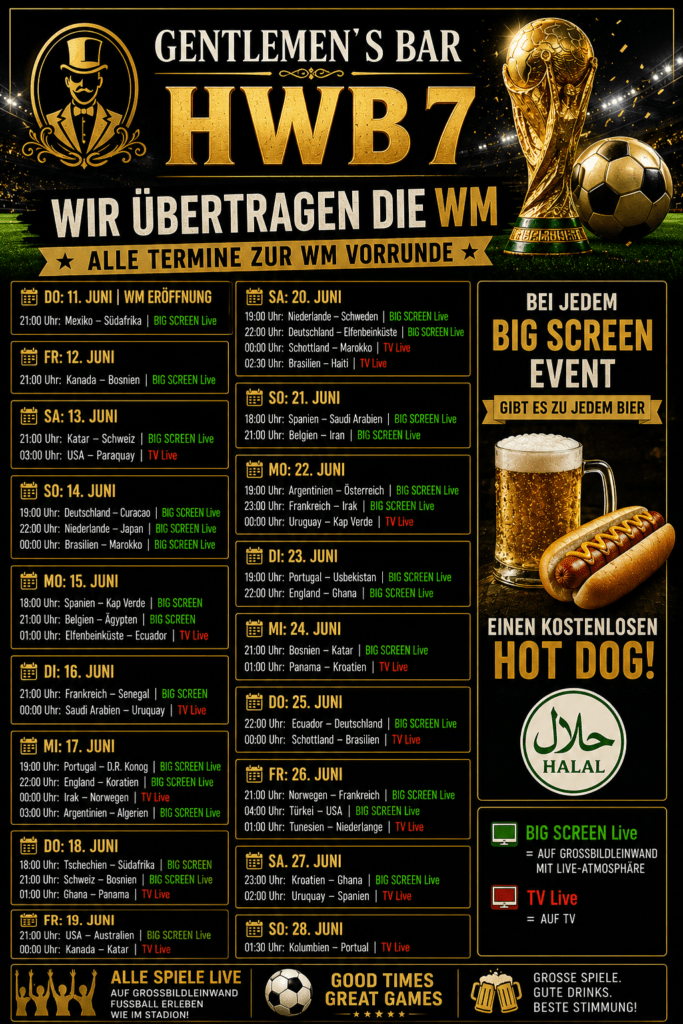 WM Plakat